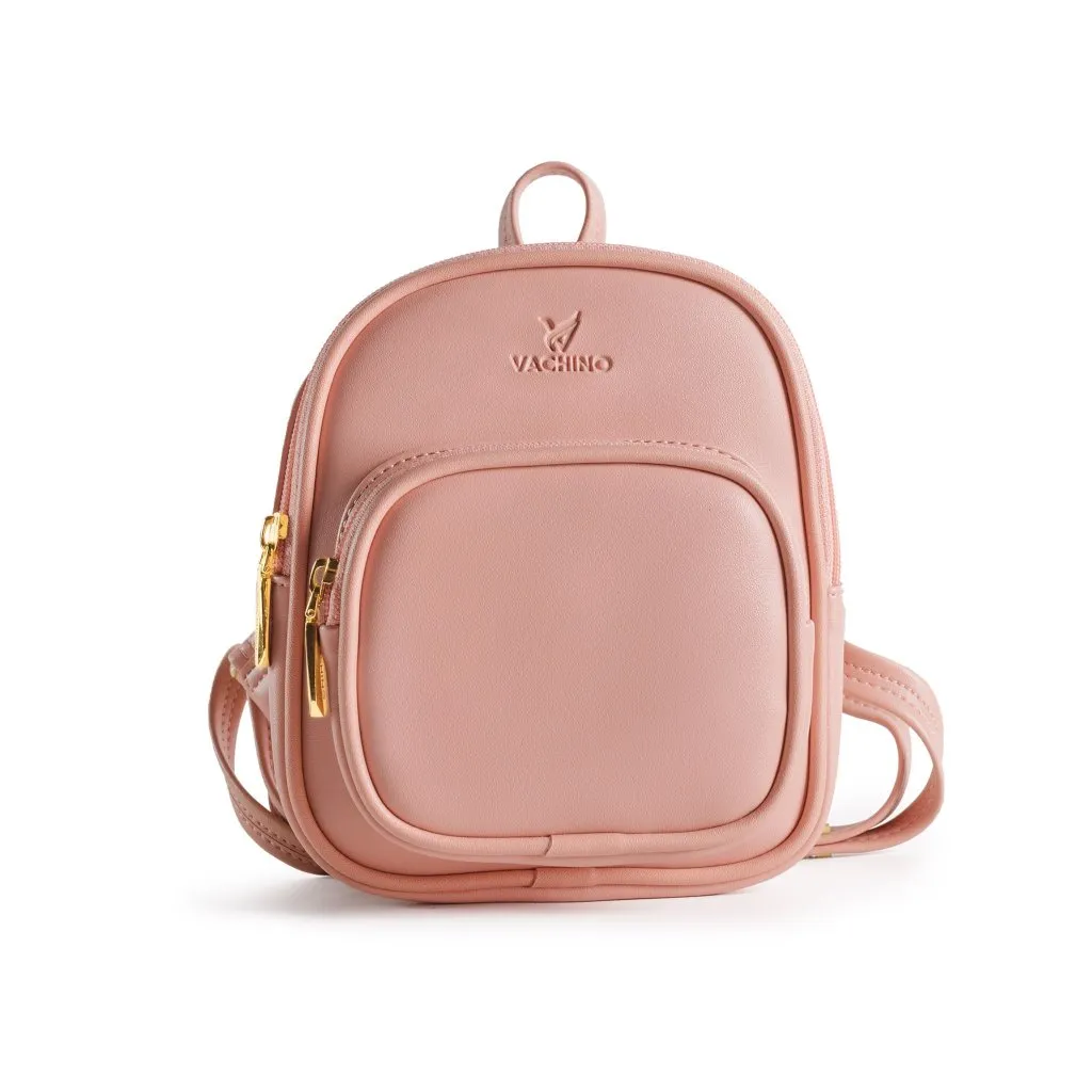 Ảnh Balo da nữ mini siêu dễ thương VACHINO-BG030 3