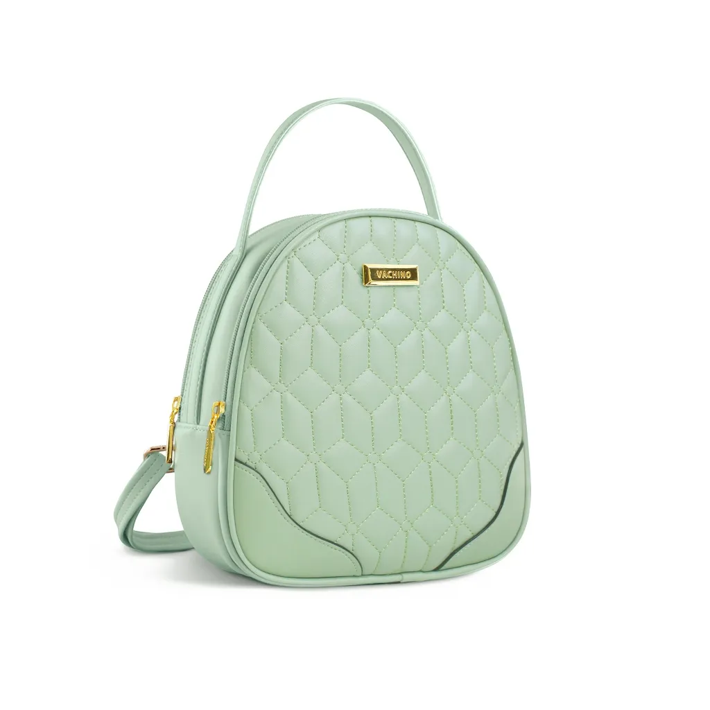 Ảnh Balo da nữ Shaulder Bag thời trang cao cấp VACHINO-BG013 4