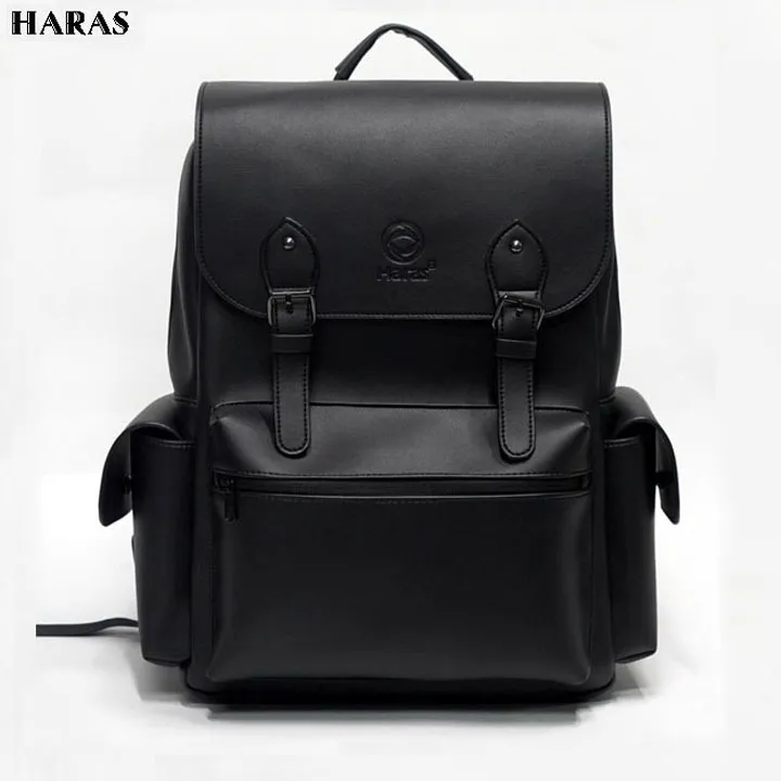 Ảnh Balo Da PU Cao Cấp Nam Nữ Thời Trang Chống Thấm Nước HARAS HR353 1