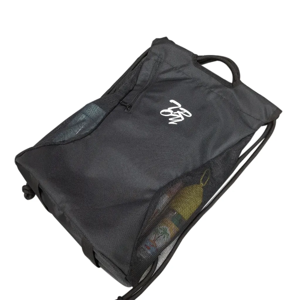 Ảnh Balo dây rút TROY Leo phối lưới bên hông có quai xách tay, chất vải dù chống thấm, size 43 x 30 x 15cm 3