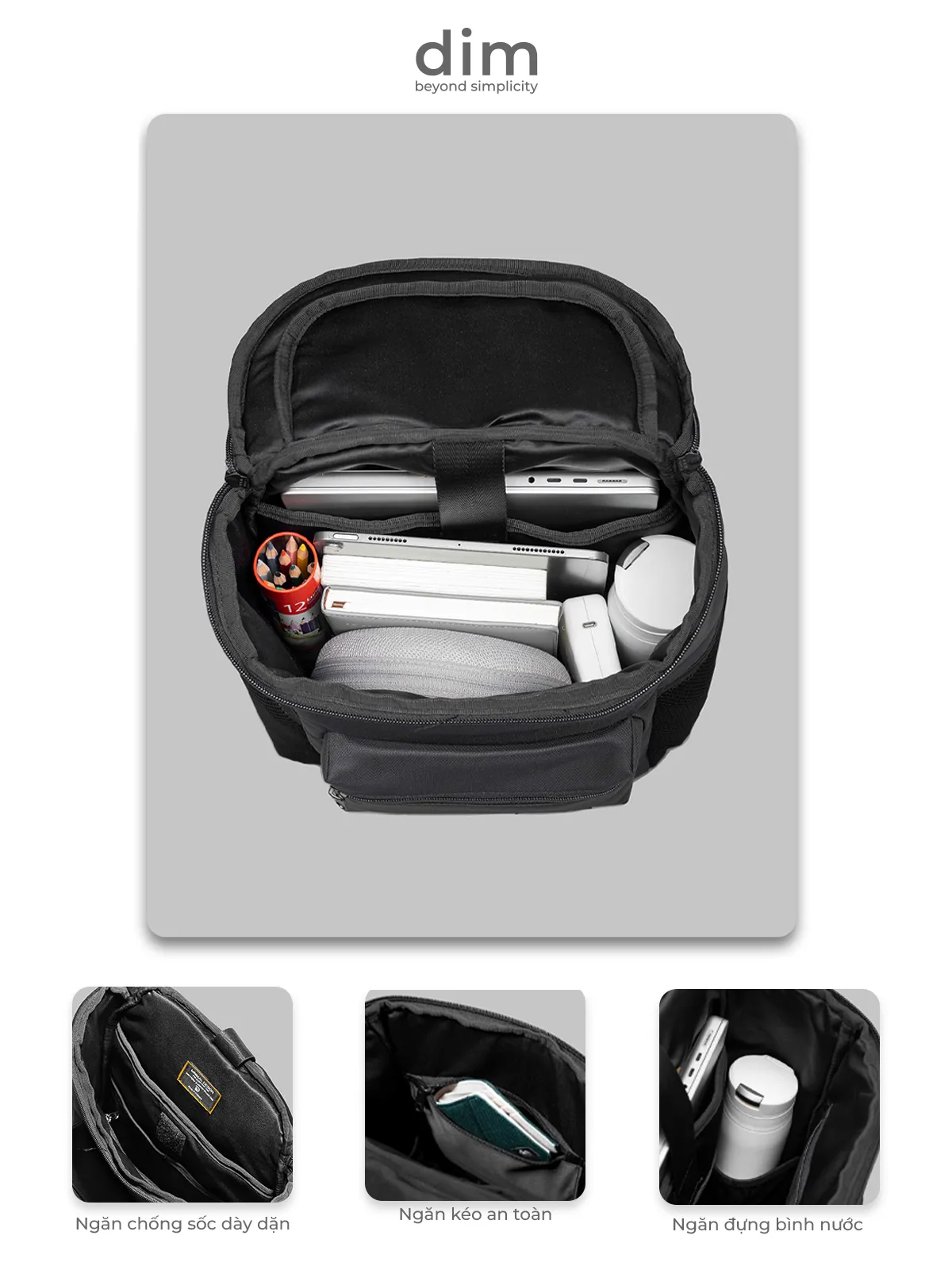 Ảnh Balo DIM Signature Backpack 3