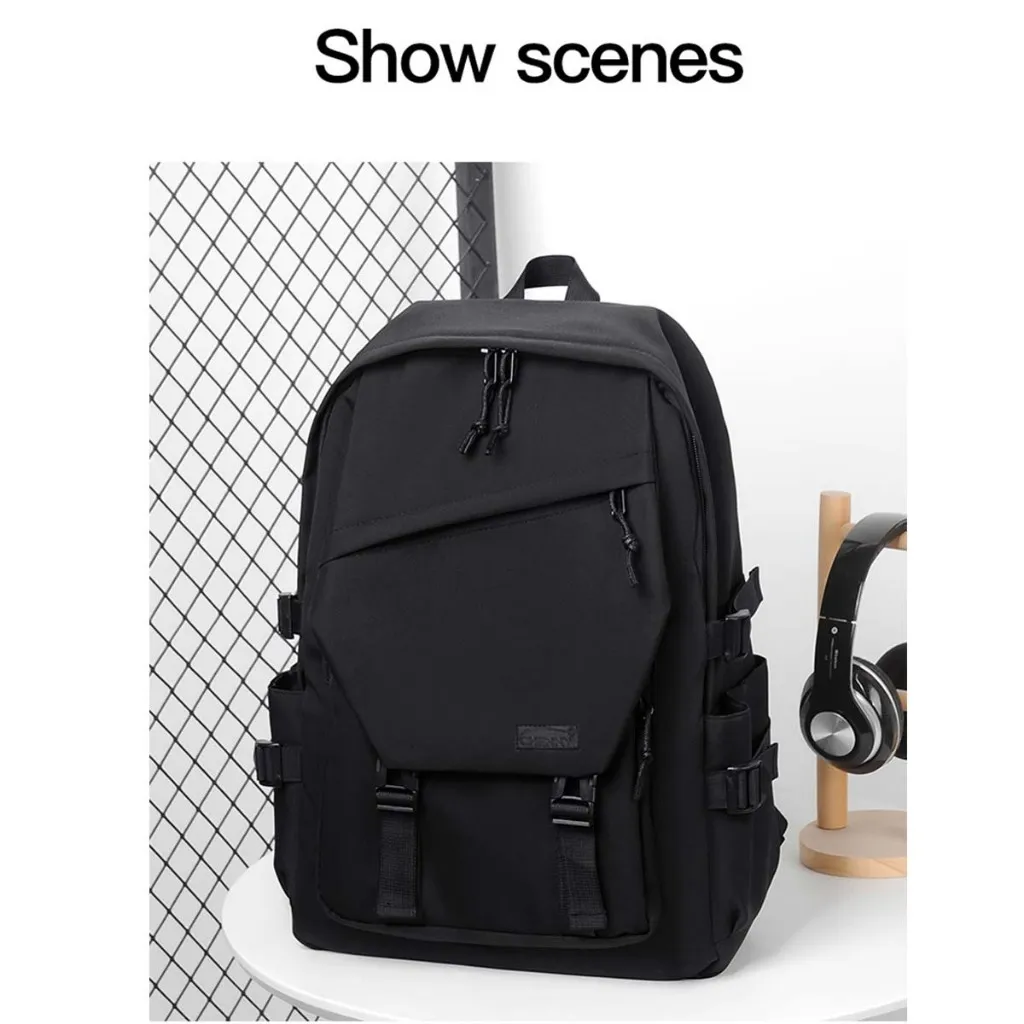 Ảnh Balo laptop cao cấp CHENNY chất vải dày chống mài mòn phong cách Unisex bảo hành 1 năm 4