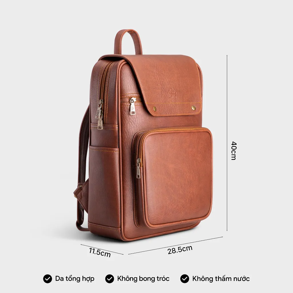 Ảnh Balo Lata (Thời trang nam cao cấp - Balo da BAL47) 2