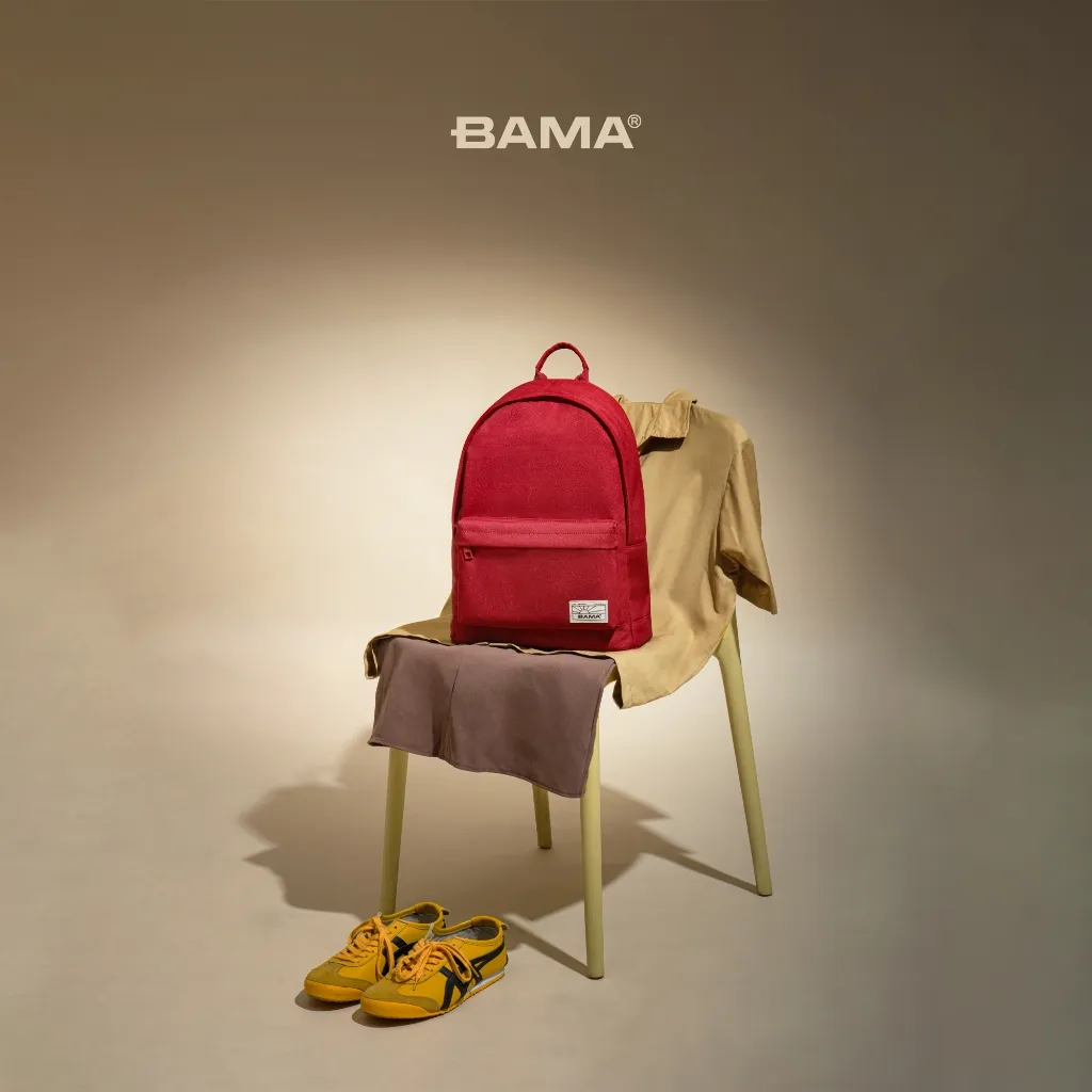 Ảnh Balo nam nữ đi học đi làm BAMA New Basic Backpack NB116 chống nước nhiều ngăn đựng laptop 14 inch 3