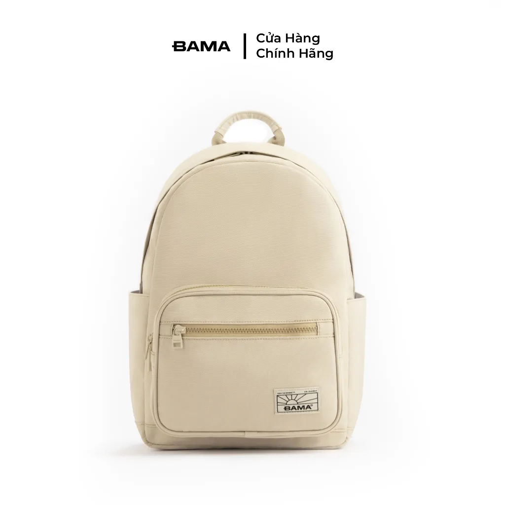 Ảnh Balo nam nữ đi học đi làm BAMA New Basic Backpack NB104 chống nước nhiều ngăn, cặp sách đi học đựng laptop 14 inch 1