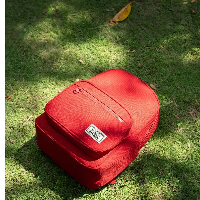 Ảnh Balo nam nữ đi học đi làm BAMA New Basic Backpack NB104 chống nước nhiều ngăn, cặp sách đi học đựng laptop 14 inch 4