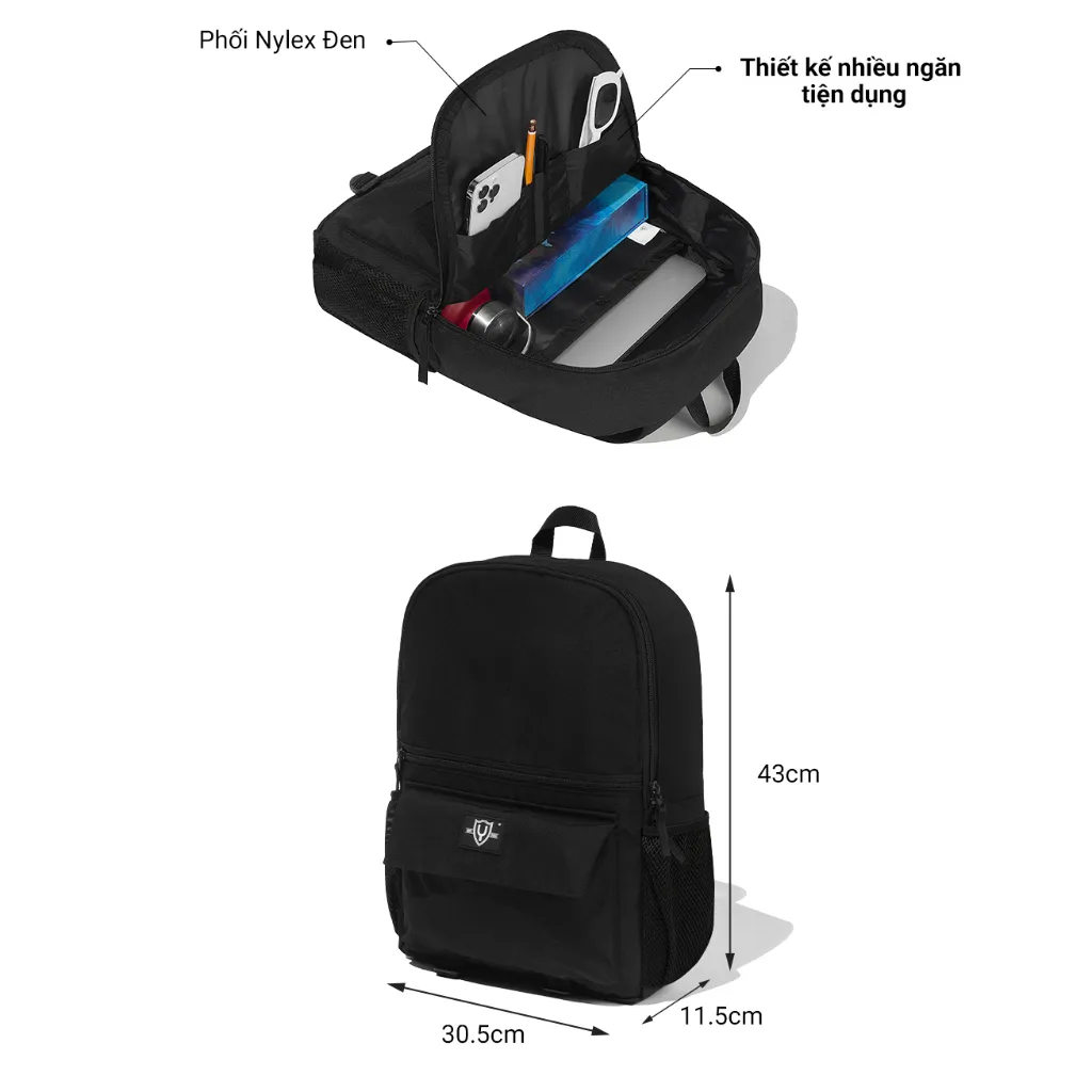 Ảnh Balo Nam Nữ Đi Học Đi Làm Đi Chơi Đựng Laptop Thiết Kế Đơn Giản Thời Trang Y2010 The Style Of No Style 43 - 21917 |YaMe| 3