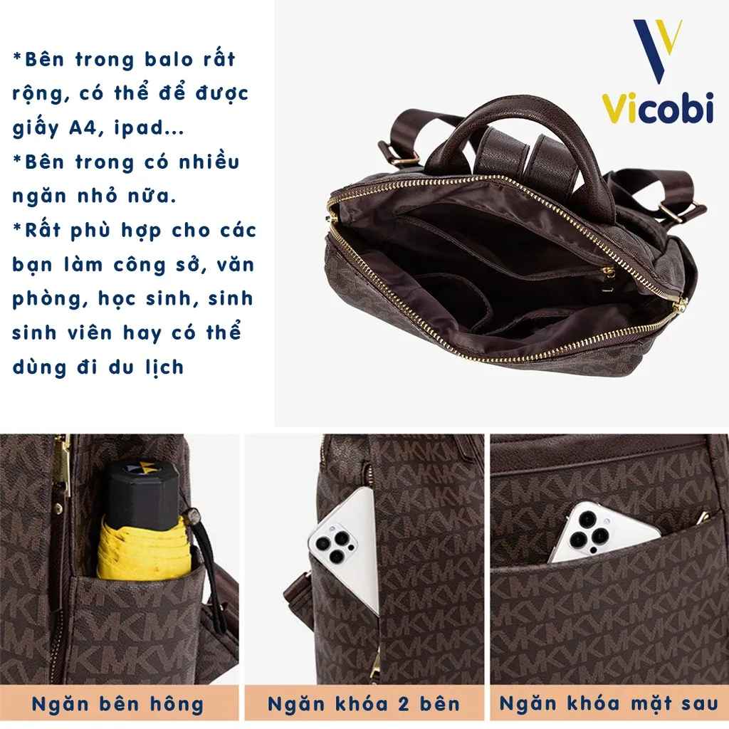 Ảnh Balo nữ công sở Eilish Vicobi B1 4