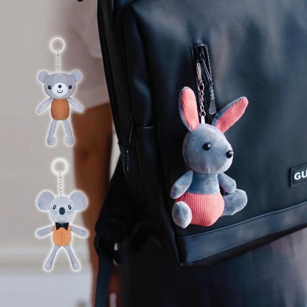Ảnh Balo nữ dễ thương cute để laptop nhiều ngăn charm treo đi làm đi học GU06-1 Gumely ViAnh Store 4