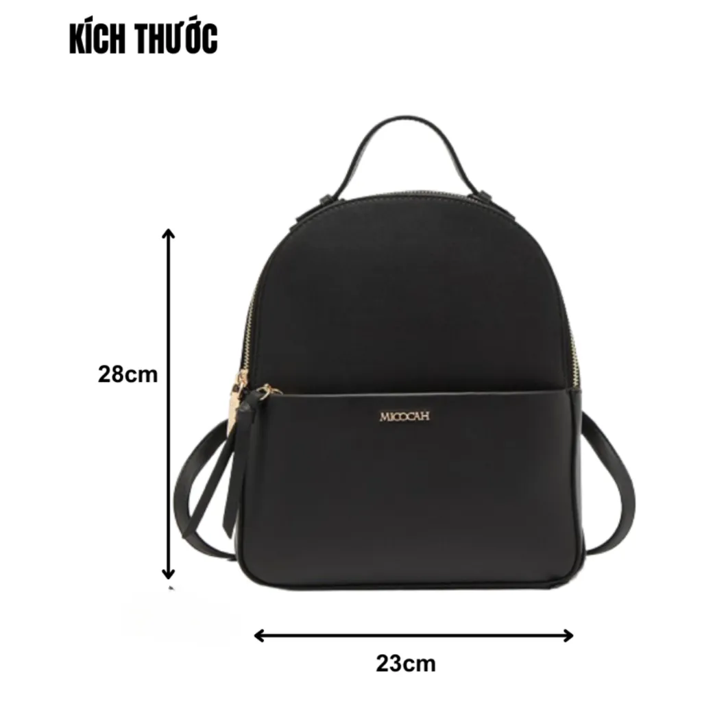 Ảnh Balo Nữ Mini Thời Trang MICOCAH Đi Học Đi Chơi Phong Cách Hàn Quốc Sang Chảnh MC19 (KÈM HỘP) 4