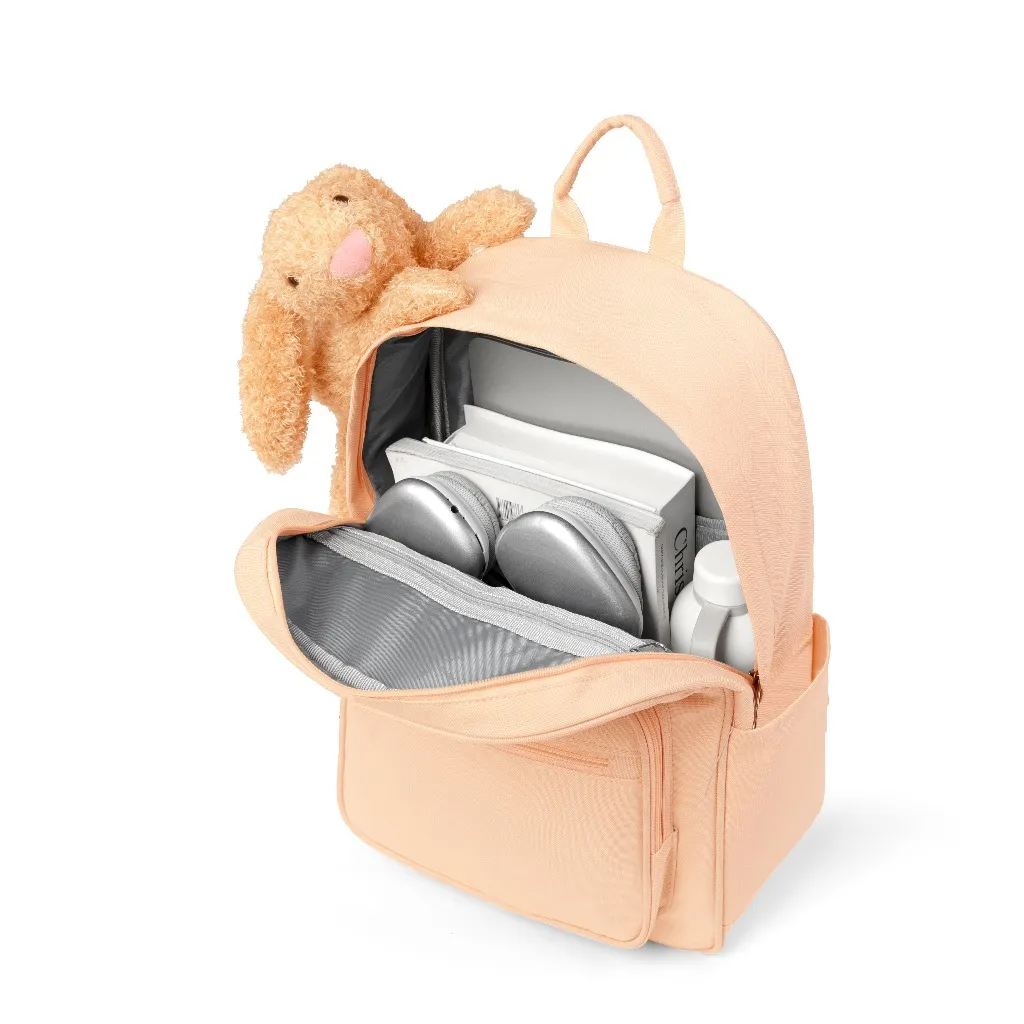 Ảnh Balo nữ thỏ bông jellycat bunny cao cấp NATOLI nhiều ngăn đi học cute phong cách hàn quốc - BST Sweet Bunny Backpack B28 4