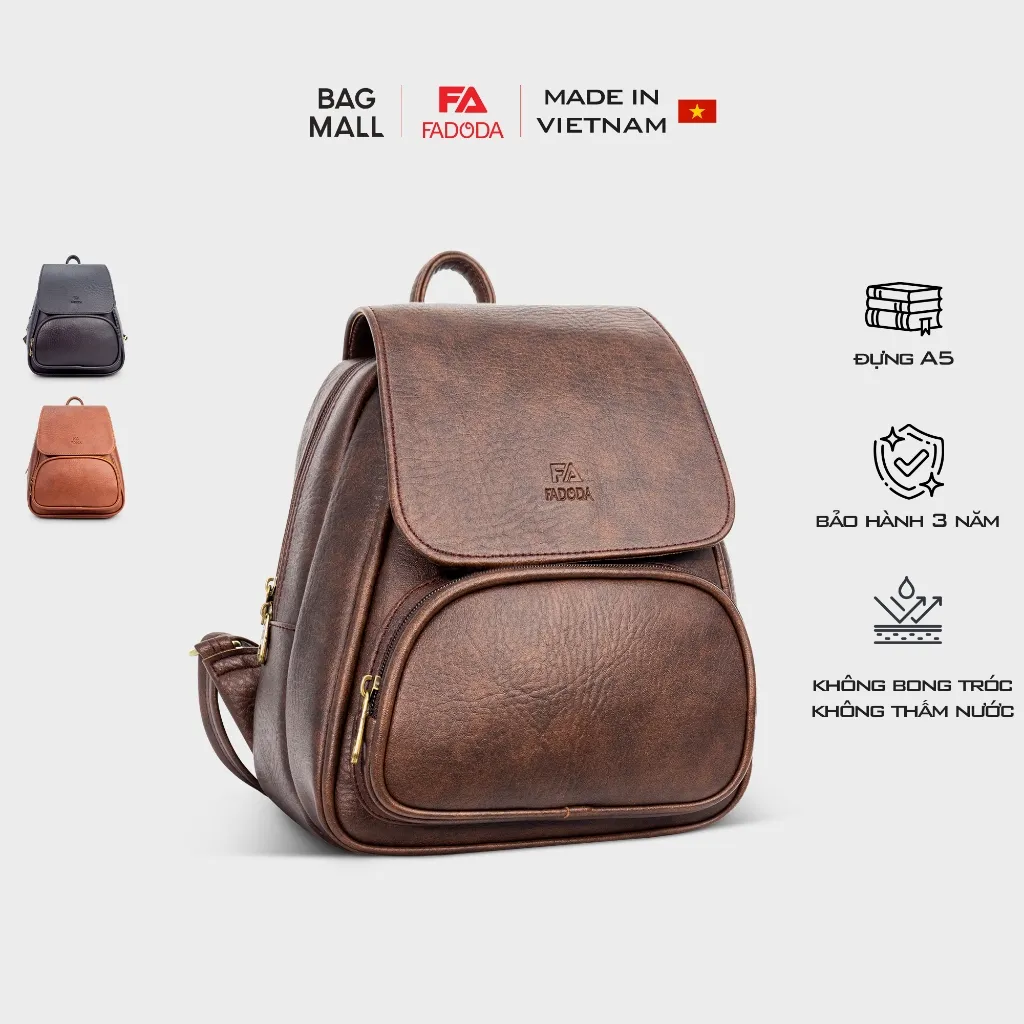 Ảnh Balo nữ thời trang FADODA FBA1 nhiều màu 1