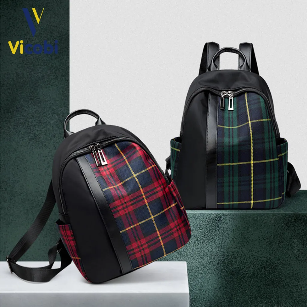 Ảnh Balo nữ vải Oxford Carson Vicobi B4, đựng vừa giấy A4 và laptop 13inch trở xuống 2