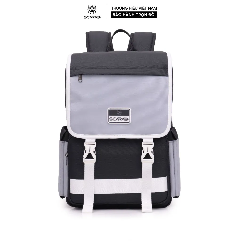Ảnh Balo Scarab Tetris Backpack Unisex - Ba lô Đi Học, Đi Làm Đựng Laptop 15.6 Inch 1