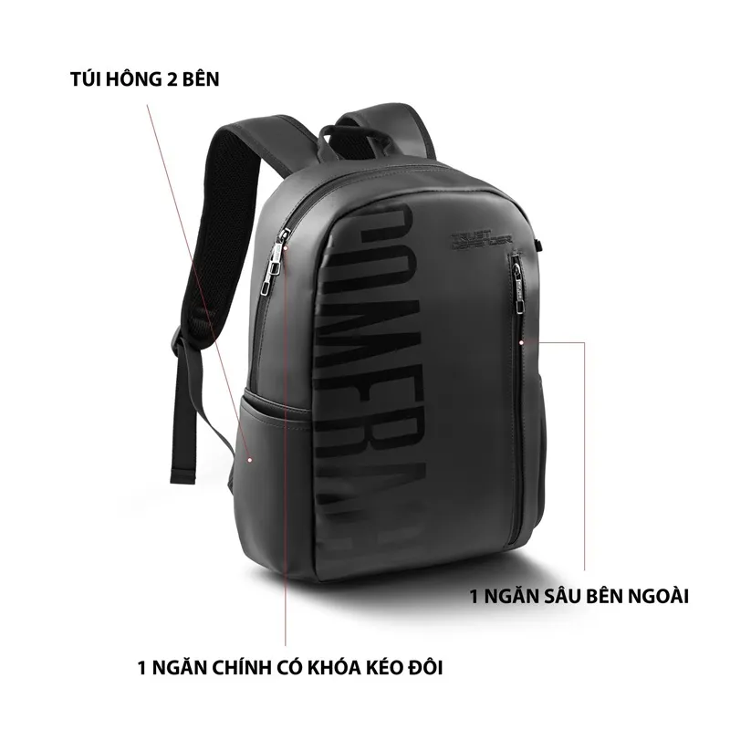Ảnh Balo teen Mr Vui phù hợp học sinh sinh viên BLTEEN 978 (42 x 30 x 13 cm) 4