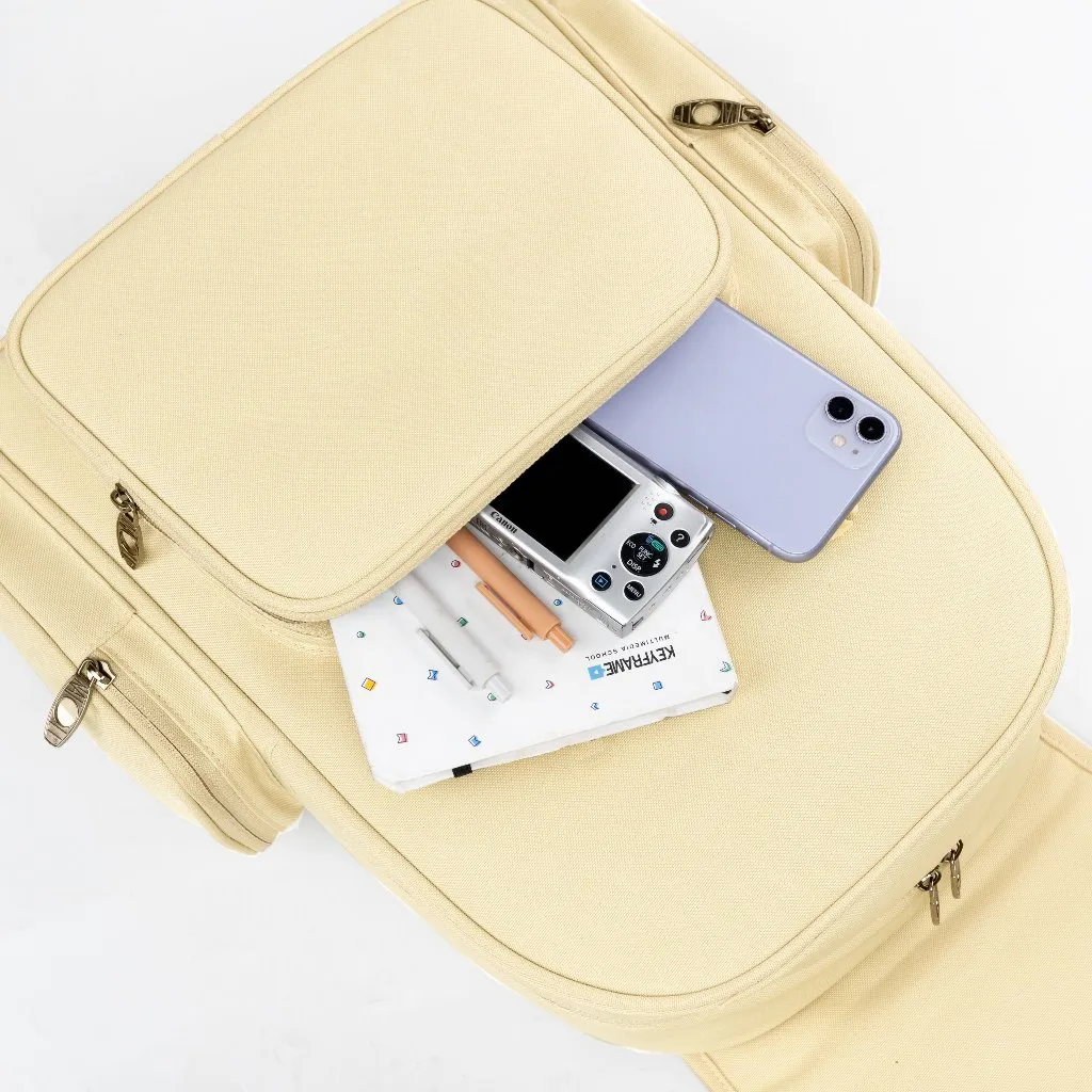 Ảnh Balo thời trang nam nữ NATOLI chống nước, nhiều ngăn đựng laptop đi học cao cấp - BST Everyday Utility Backpack B19 4