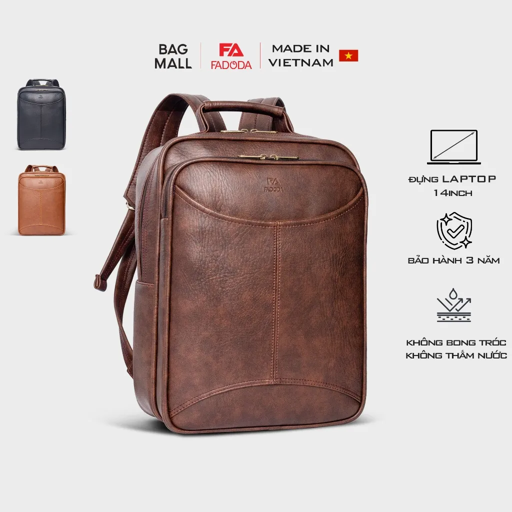 Ảnh Balo đựng laptop unisex FADODA FBA4 1