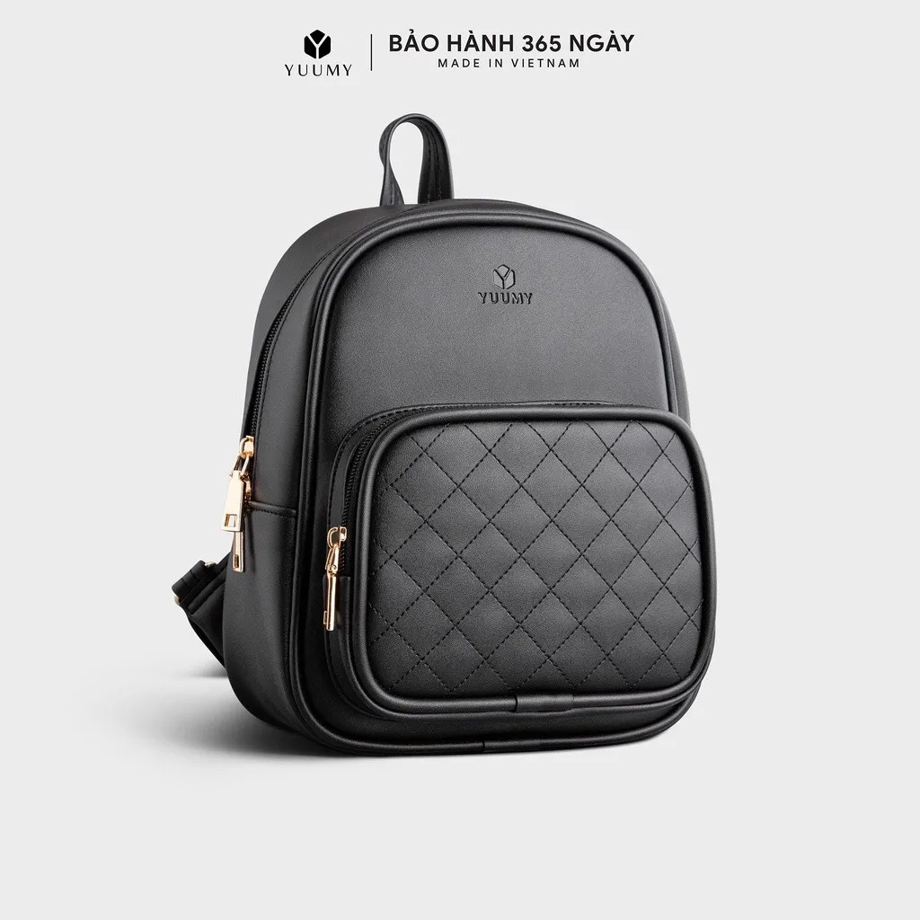 Ảnh Balo Yuumy (Thời trang nữ cỡ trung chần chỉ - Balo da YBA35) 2