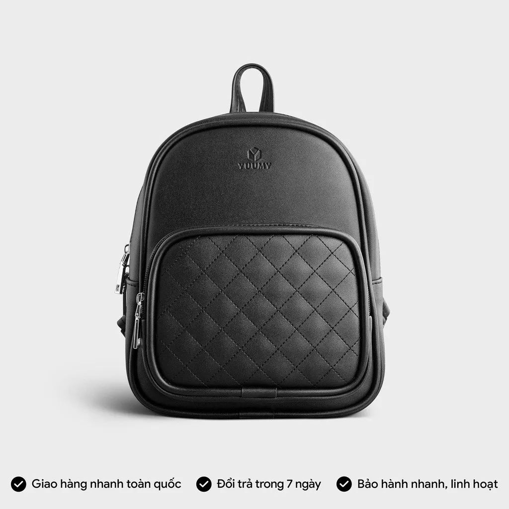 Ảnh Balo Yuumy (Thời trang nữ cỡ trung chần chỉ - Balo da YBA35) 3