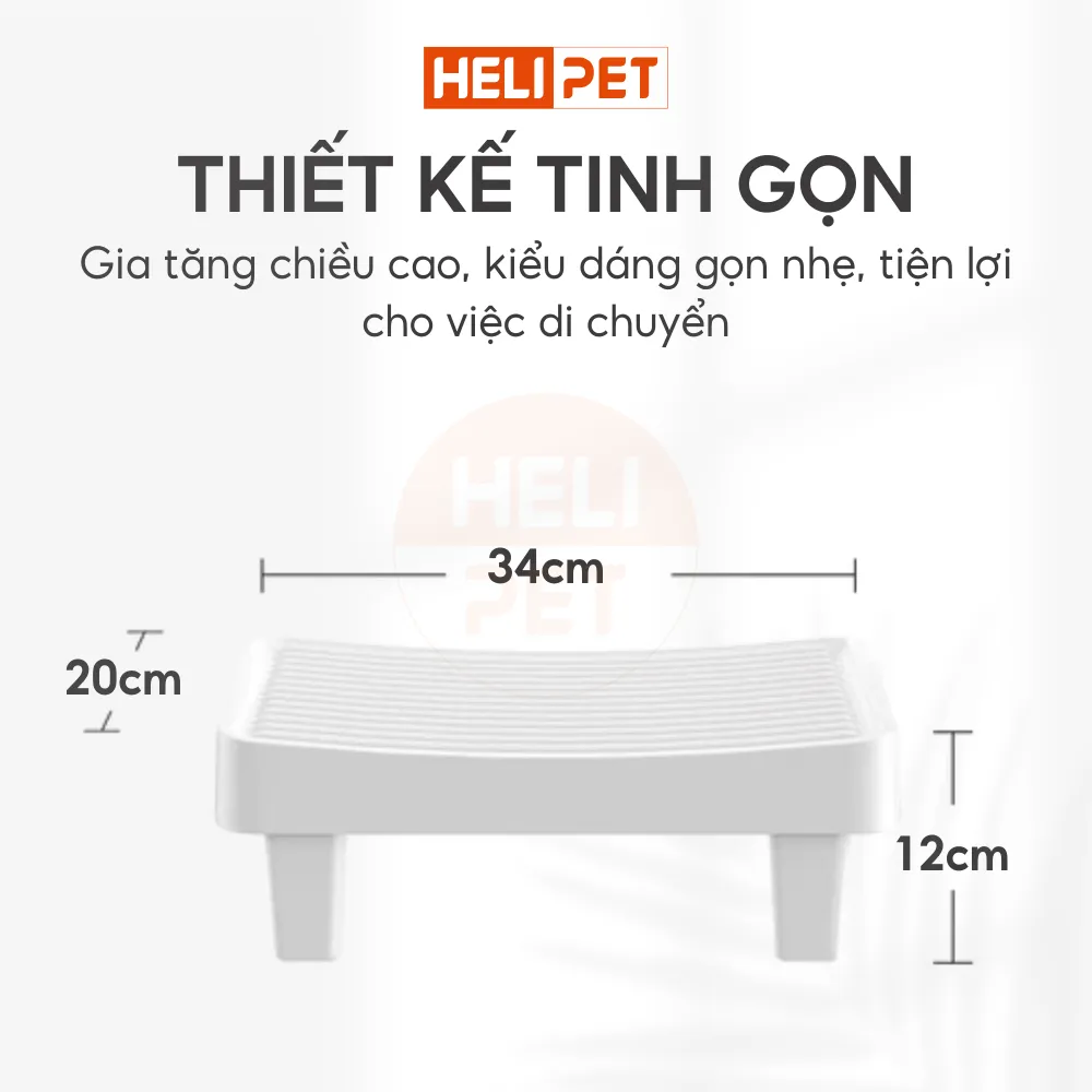 Ảnh [Bản 2.0] Bậc Thang Hỗ Trợ Lối Vào Purobot Ultra PETKIT Easy-Step Pedal - Phù Hợp Cho Mèo Chân Ngắn 4