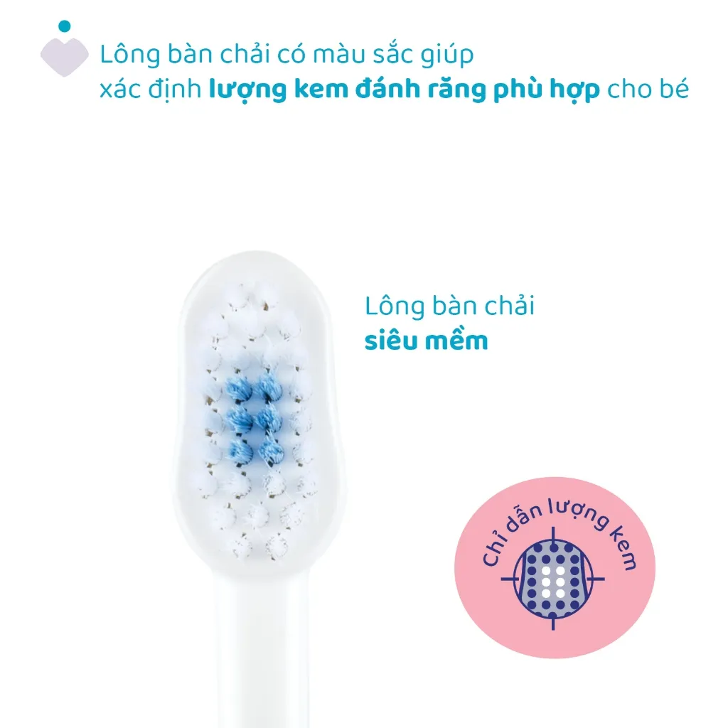 Ảnh Bàn chải đánh răng Hổ xanh/Hà mã hồng Chicco 3-6Y 4