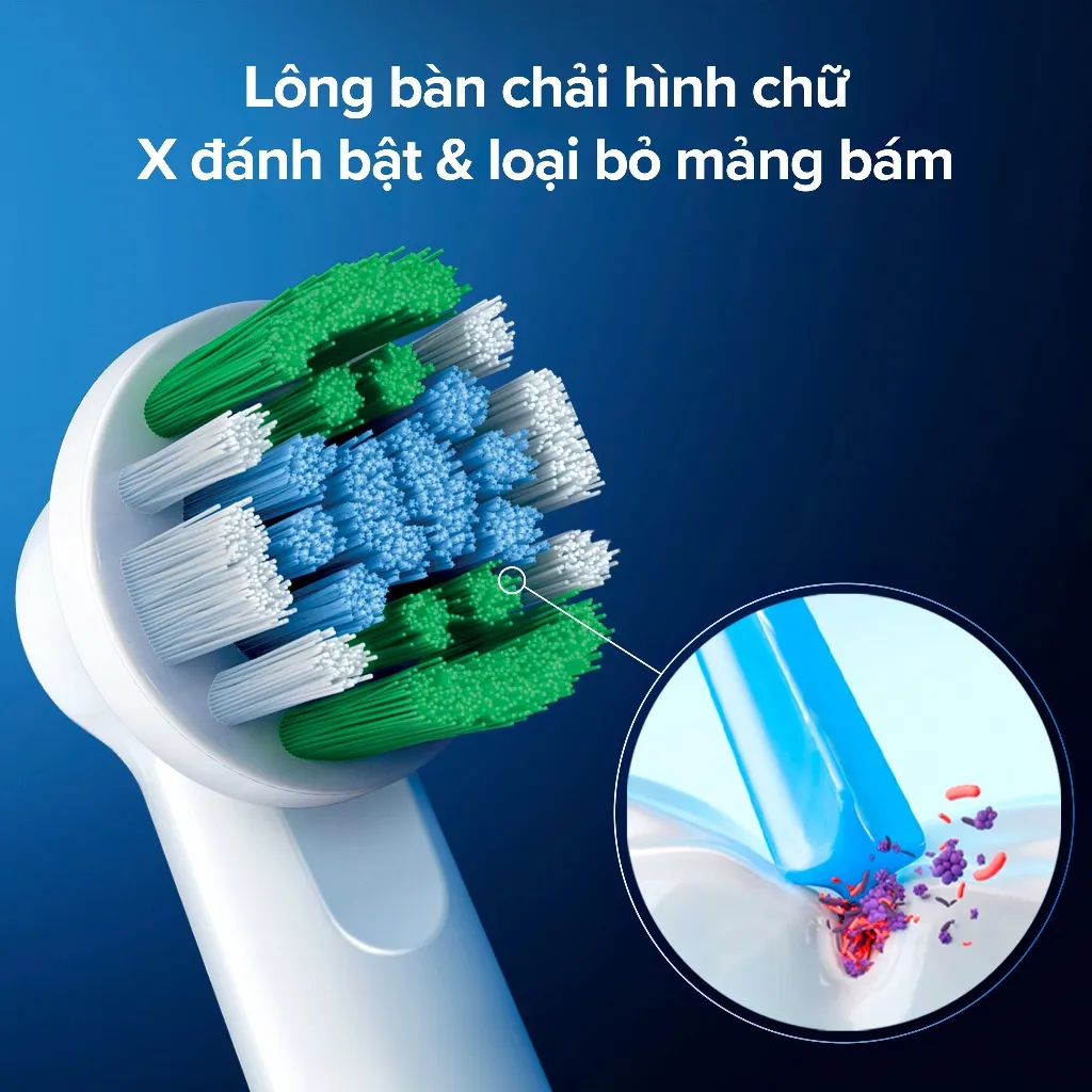 Ảnh Bàn chải đánh răng điện Oral-B Vitality Everyday Clean-Hàng chính hãng 100% Bảo hành 24 tháng 3