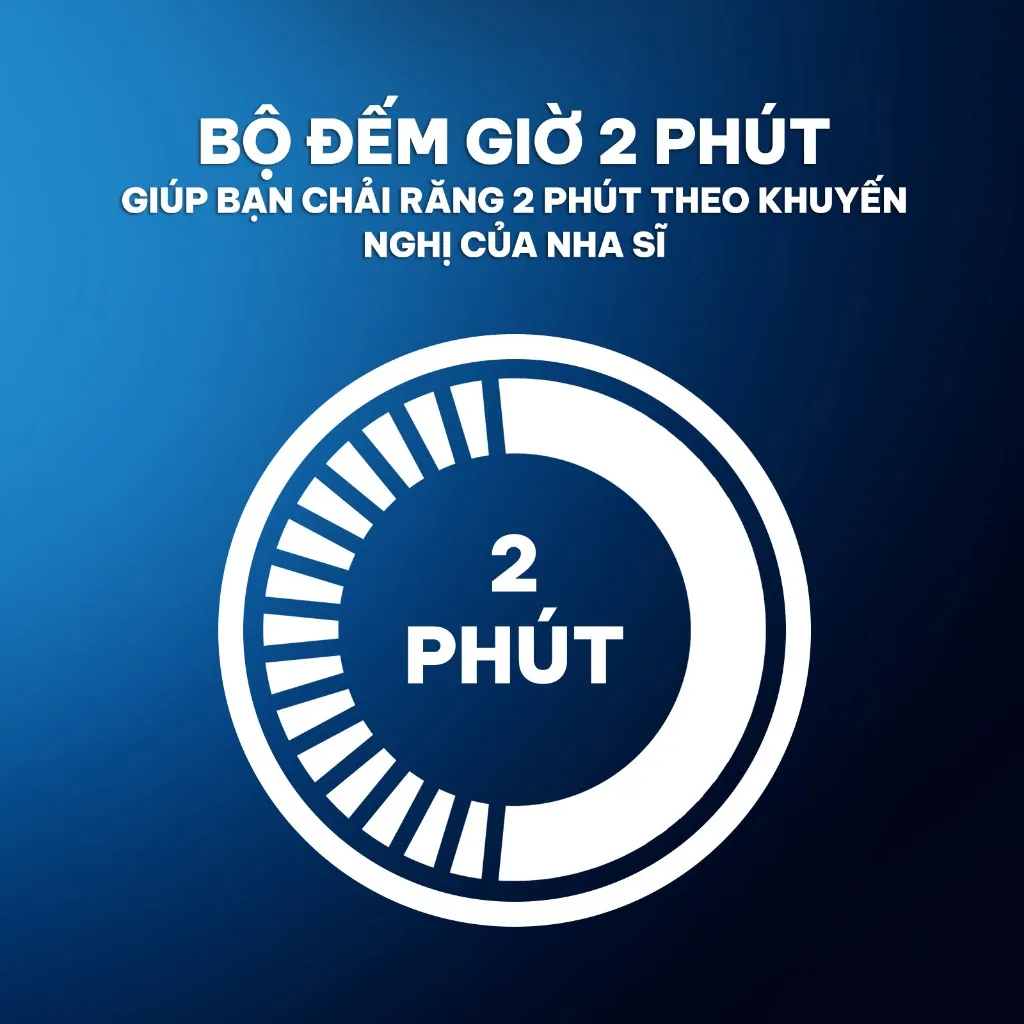 Ảnh Bàn chải đánh răng điện Oral-B Vitality Everyday Clean-Hàng chính hãng 100% Bảo hành 24 tháng 4