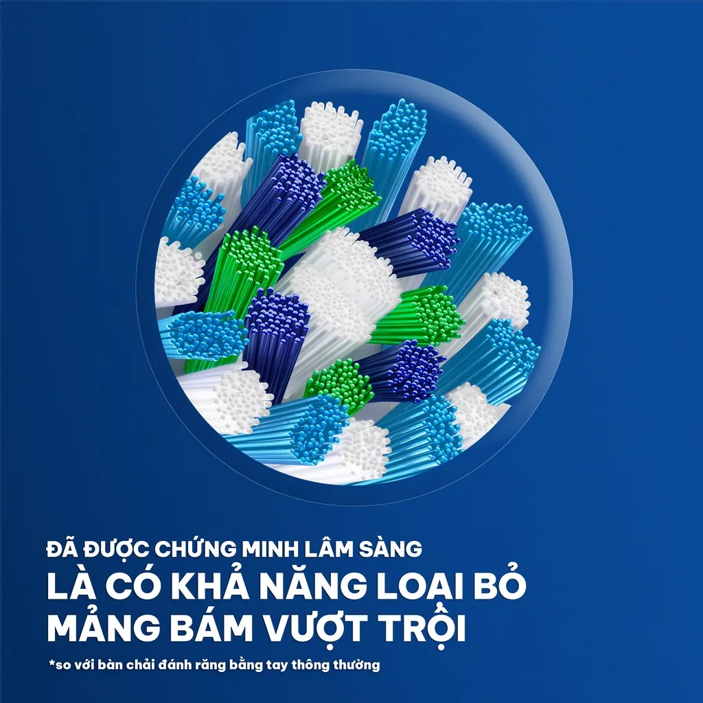 Ảnh Bàn chải đánh răng điện Oral-B Pro 500 D16.513 - Hàng chính hãng 100% Bảo hành 24 tháng 3