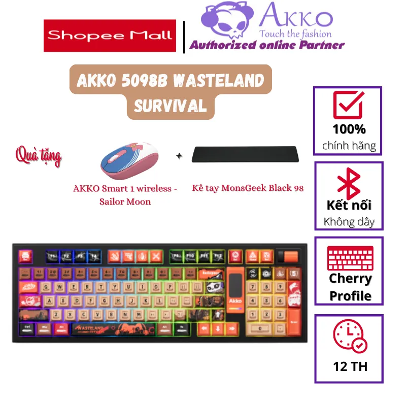 Ảnh Bàn phím AKKO 5098B Wasteland Survival (RGB / Hotswap / Akko V3 Piano Pro) 1