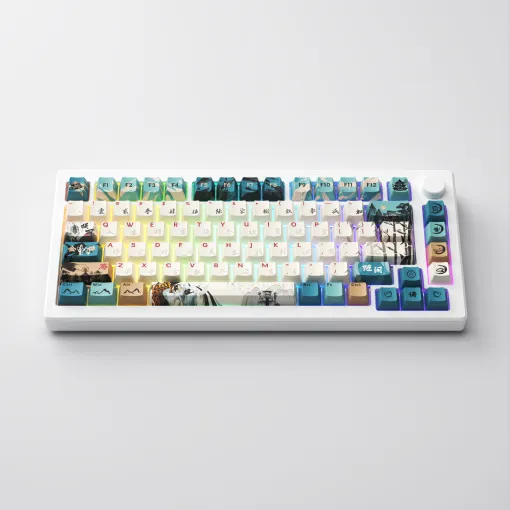 Ảnh Bàn phím cơ AKKO MOD 007B HE PC Joy of Life (Hotswap,RGB / USB Type C 8K Hz/ Magnetic Switch / Rapid Trigger) 1