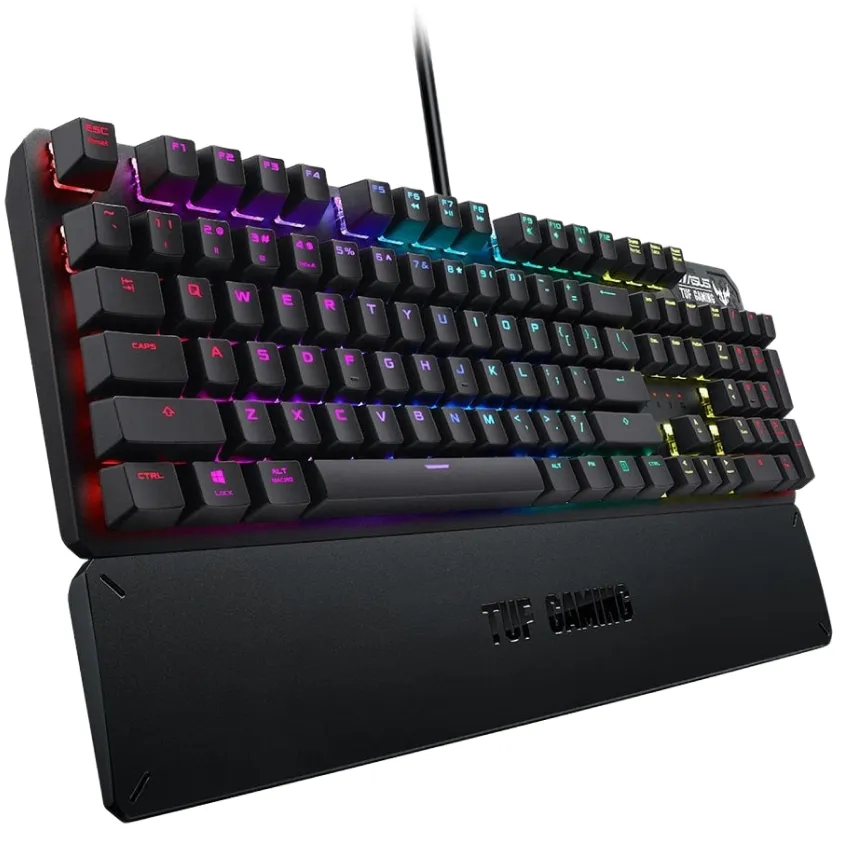 Ảnh BÀN PHÍM CƠ ASUS TUF K3 GEN II BLACK (USB/OPTICAL RED SWITCH/ABS/RGB) 2