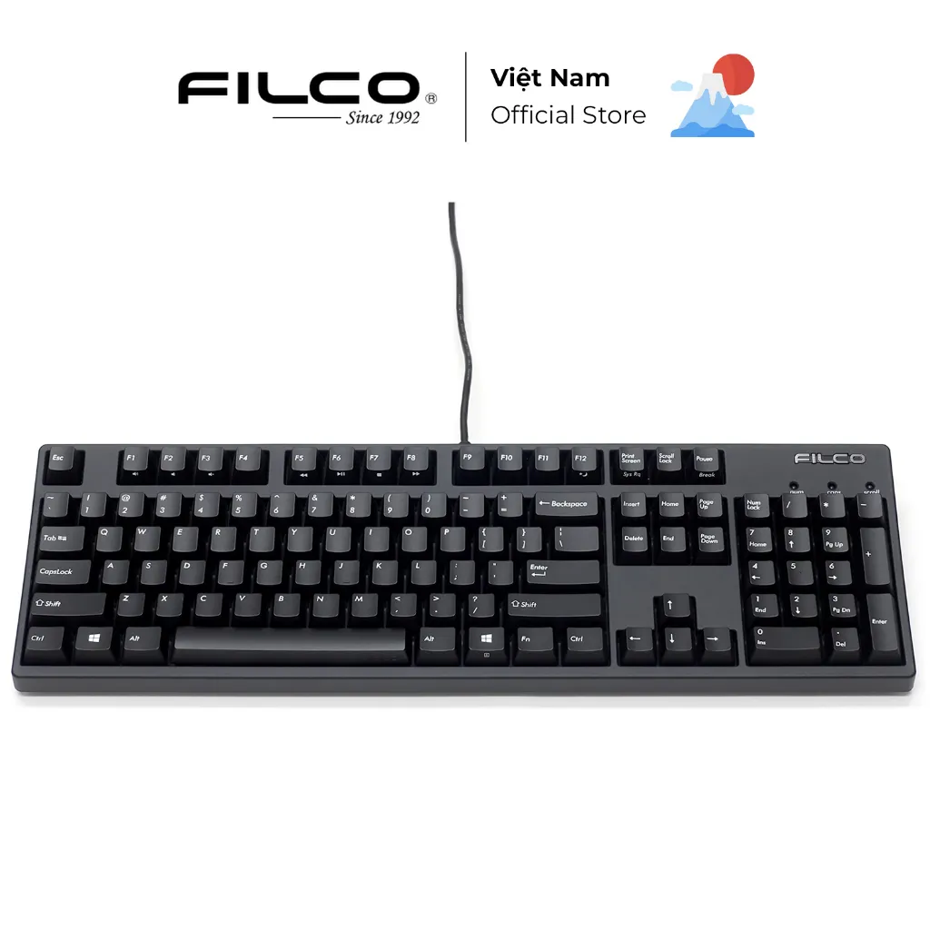 Ảnh Bàn phím cơ Filco Majestouch 3 Fullsize - Hàng Chính Hãng 1