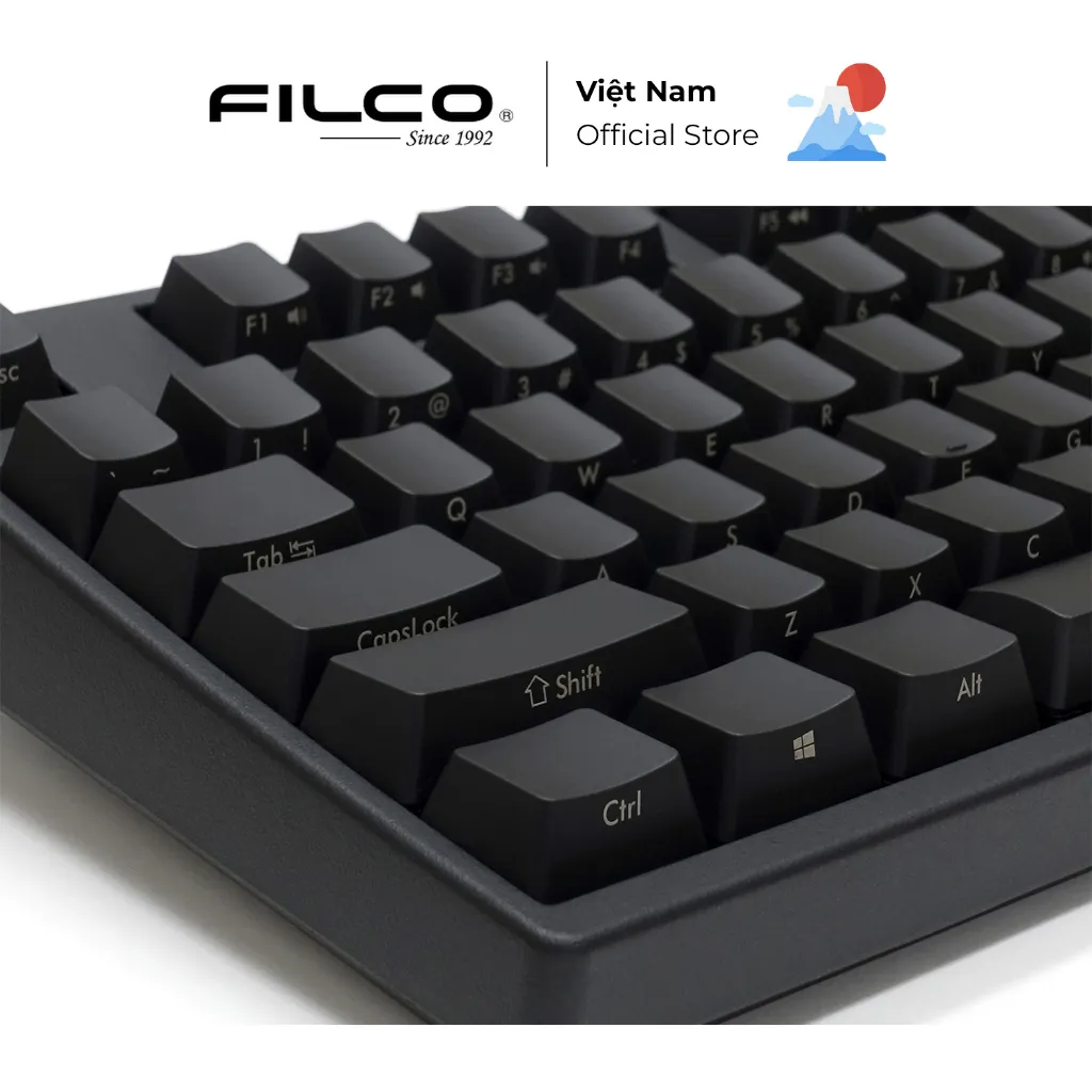 Ảnh Bàn phím cơ Filco Majestouch 3 Ninja Fullsize - Hàng Chính Hãng 3