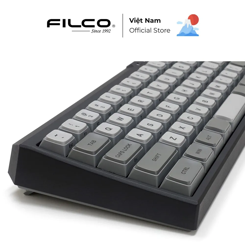 Ảnh Bàn phím cơ Filco Minila-R Convertible Matte Black - Hàng Chính Hãng 4