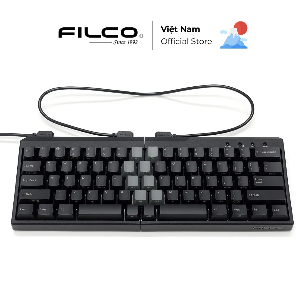 Ảnh Bàn phím cơ tách đôi Filco Majestouch Xacro M10SP - Hàng chính hãng 2