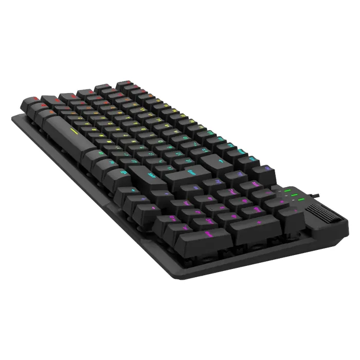 Ảnh Bàn Phím Gaming Zadez G-850K Gen 2, Switch Quang, LED RGB, Full Size, Gõ Êm, Bền Bỉ, Thiết Kế Game Thủ 3