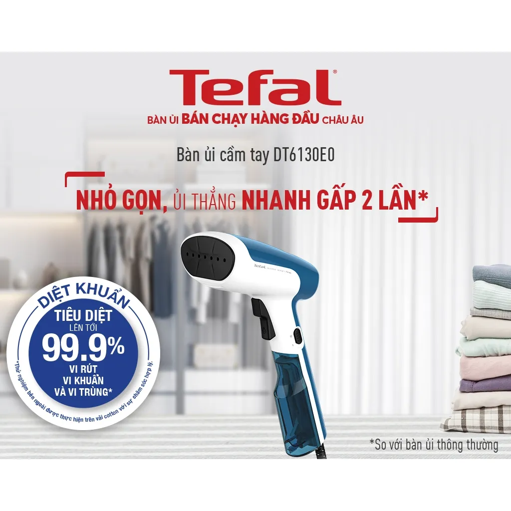 Ảnh Bàn ủi cầm tay Tefal - DT6130E0 2
