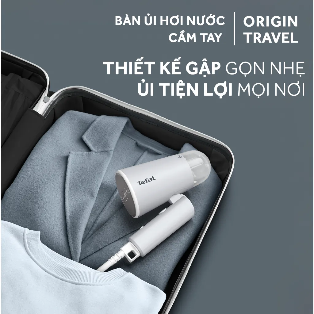 Ảnh Bàn ủi hơi nước cầm tay Tefal Origin Travel DT1020E1 2
