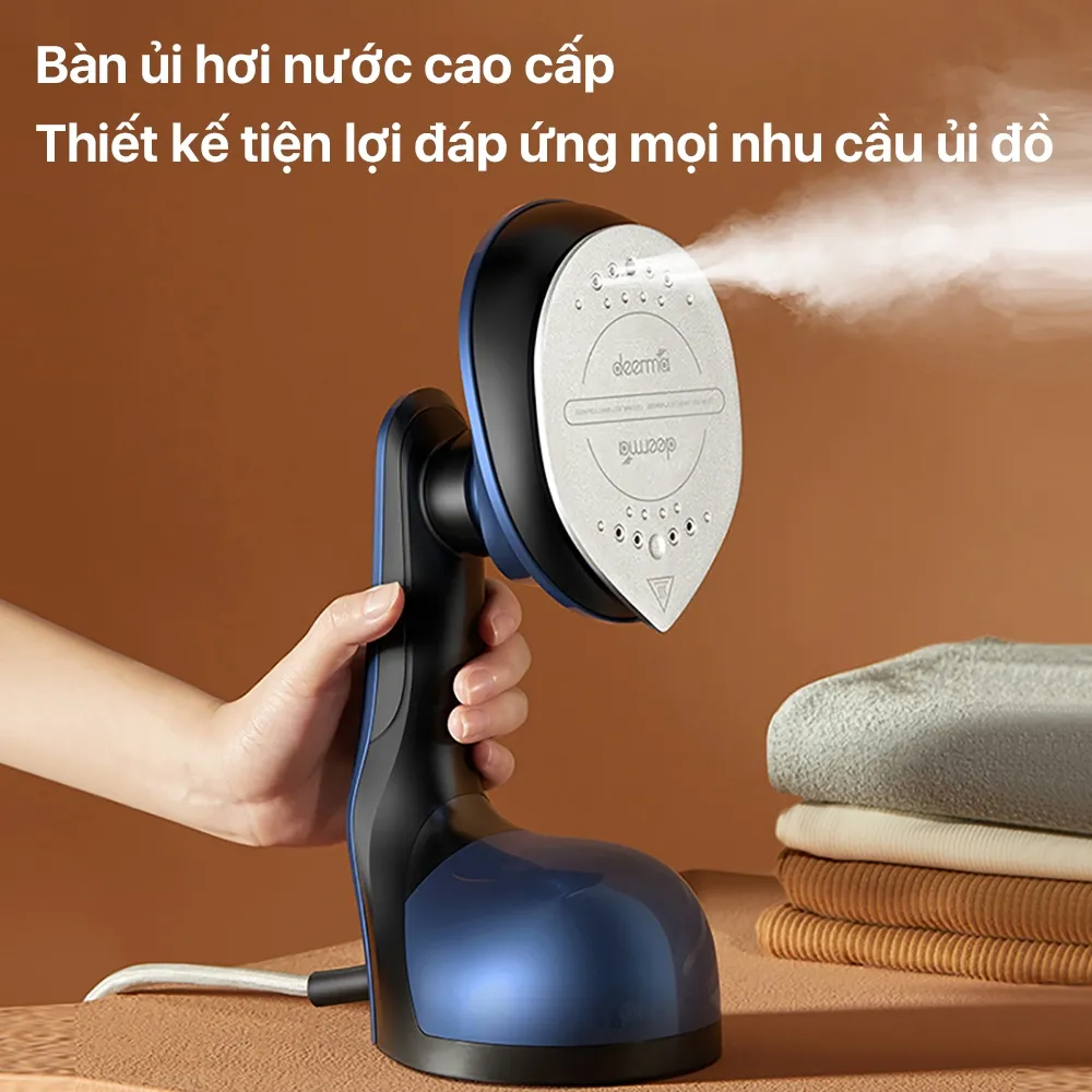 Ảnh Bàn ủi hơi nước Deerma HS300 đa năng ủi khô và ủi hơi nước 2in1 kiểm soát gia nhiệt thông minh - Bảo hành 12 tháng 2