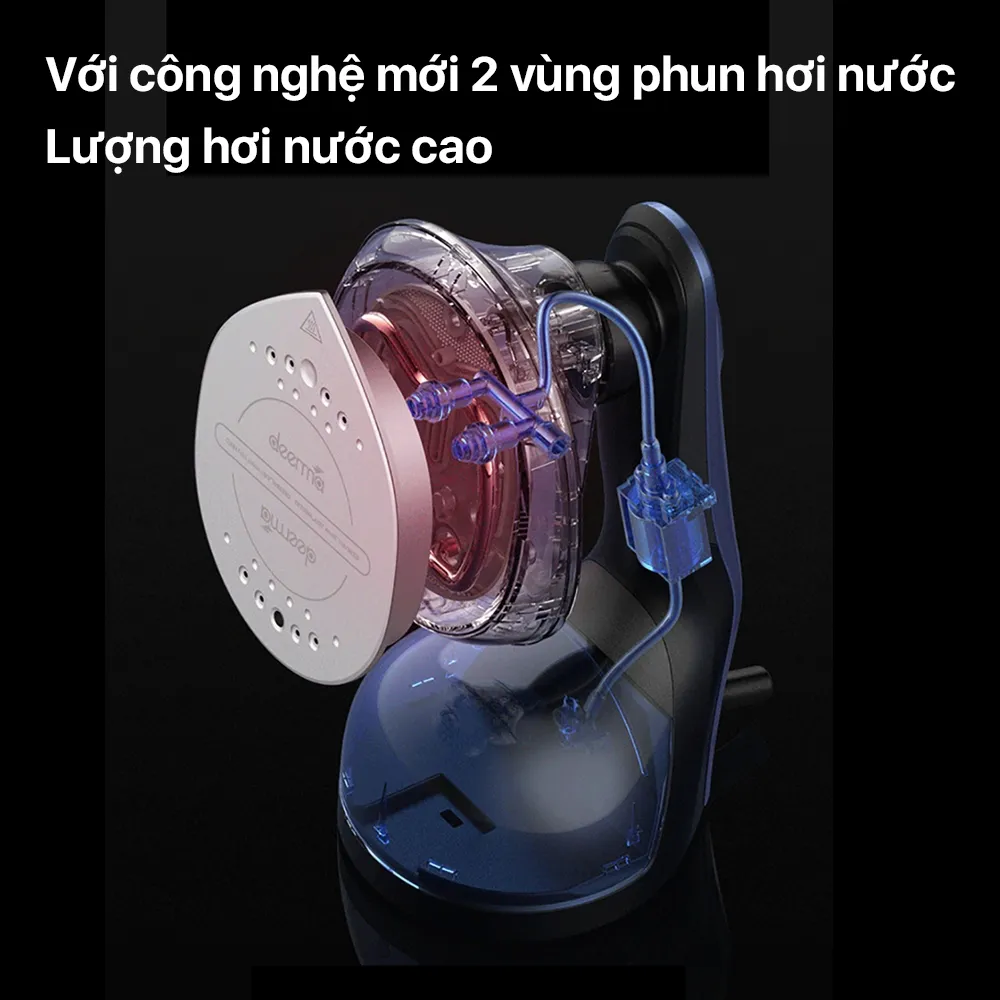 Ảnh Bàn ủi hơi nước Deerma HS300 đa năng ủi khô và ủi hơi nước 2in1 kiểm soát gia nhiệt thông minh - Bảo hành 12 tháng 4