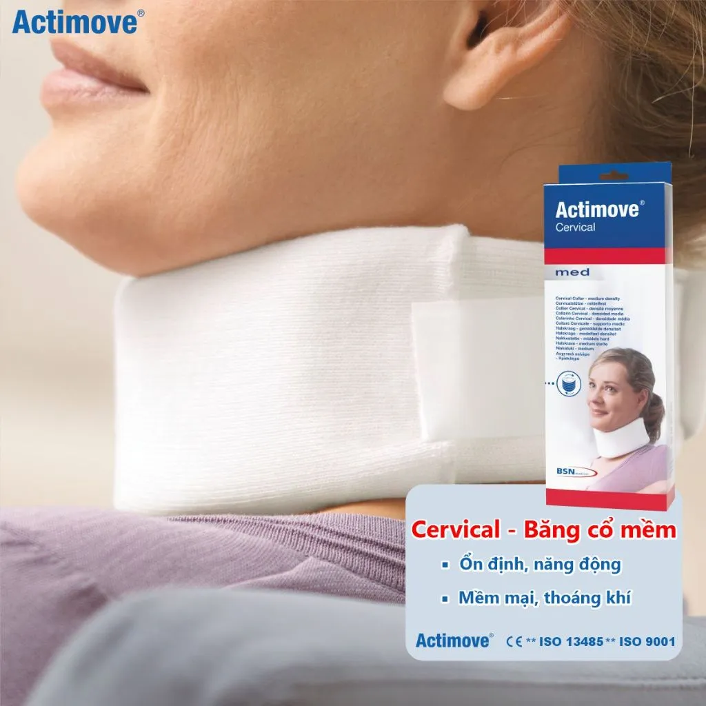 Ảnh Băng Cổ Mềm Hỗ Trợ Vùng Cổ Actimove Cervical 2