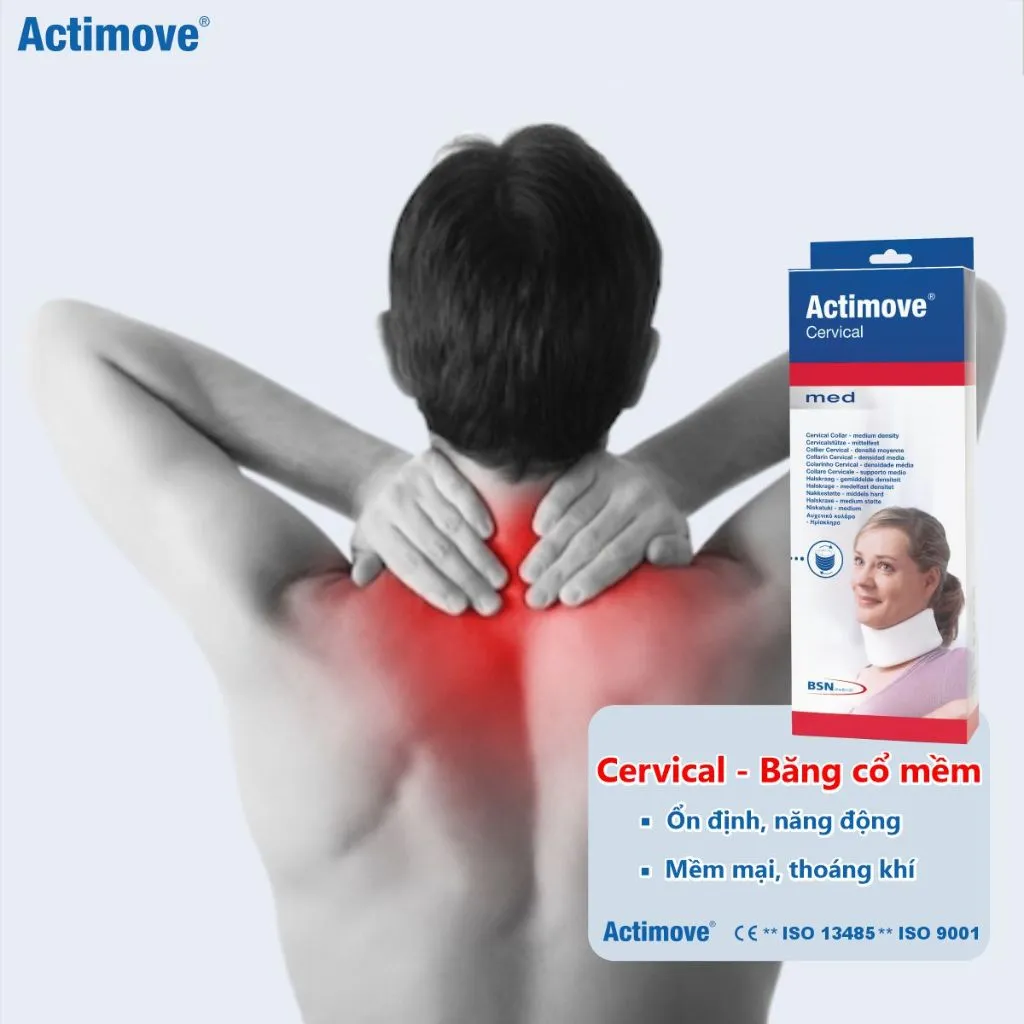 Ảnh Băng Cổ Mềm Hỗ Trợ Vùng Cổ Actimove Cervical 4