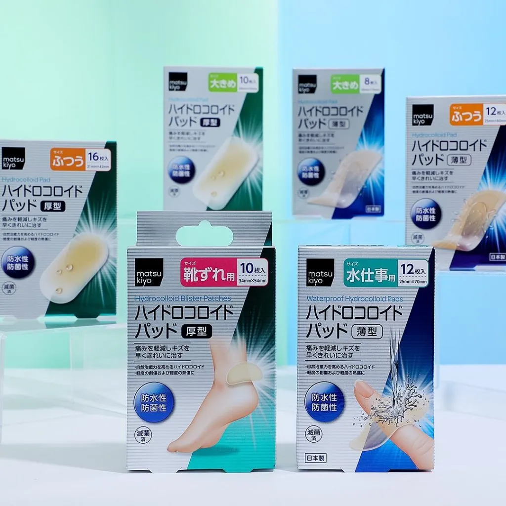 Ảnh Băng dán thúc đẩy quá trình chữa lành vết thương matsukiyo hydrocolloid 3 cỡ 3