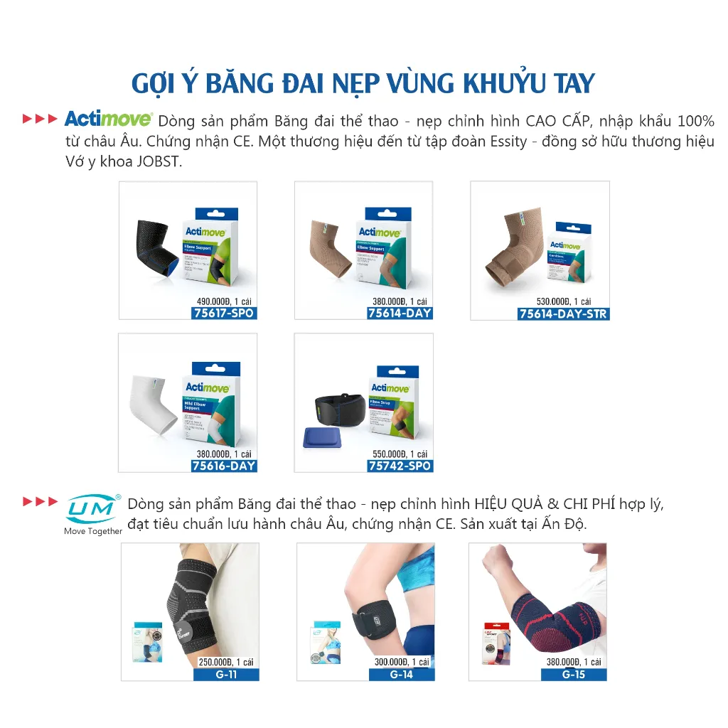 Ảnh Băng Khuỷu Tay Tennis G14 [United Medicare] [1 Cái]. Tiêu Chuẩn Châu Âu 2