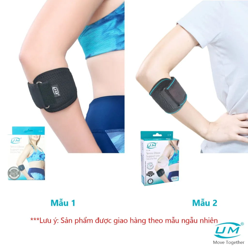 Ảnh Băng Khuỷu Tay Tennis G14 [United Medicare] [1 Cái]. Tiêu Chuẩn Châu Âu 4