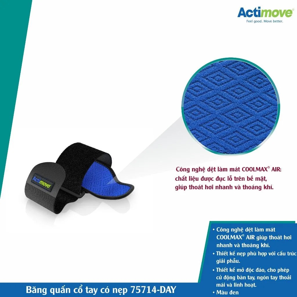 Ảnh Băng quấn cổ tay có nẹp 75714-DAY Actimove Wrist Stabilizer Carpal 4