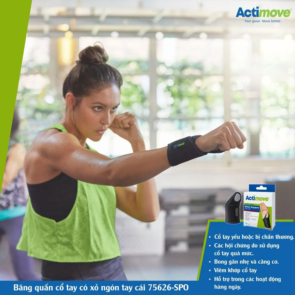 Ảnh Băng quấn cổ tay có xỏ ngón tay cái 75626-SPO Actimove Wrist Support 2