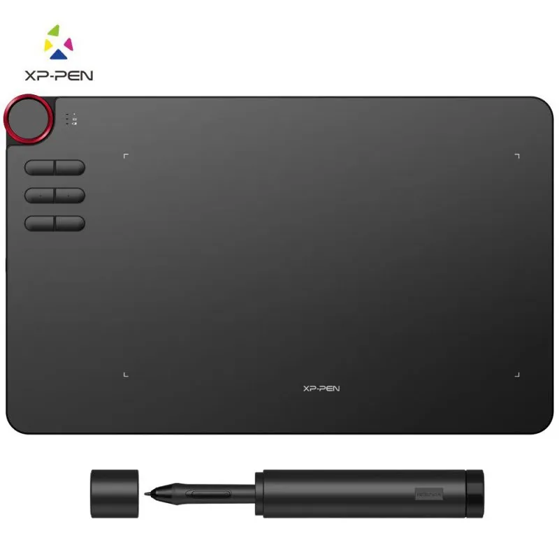 Ảnh Bảng Vẽ Điện Tử XP-Pen Deco 03 10x6inch Wireless Lực Nhấn 8192 Nút Xoay Dial 1