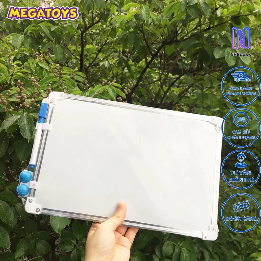 Ảnh Bảng Viết Khung Nhôm Megapad Cao Cấp (Nhiều Size) - NHBOOK - Megatoys 1