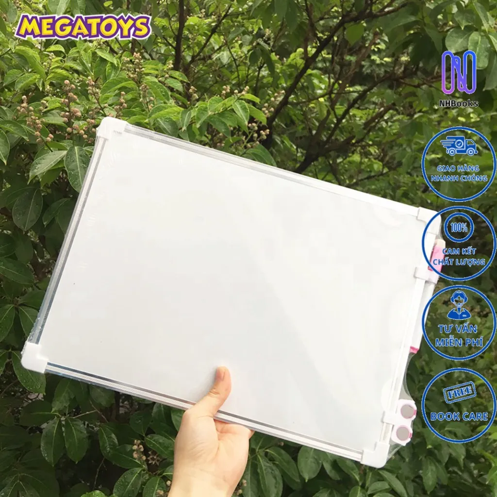 Ảnh Bảng Viết Khung Nhôm Megapad Cao Cấp (Nhiều Size) - NHBOOK - Megatoys 2